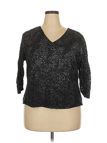 Laura Ashley 3/4 Sleeve Top (view 1)