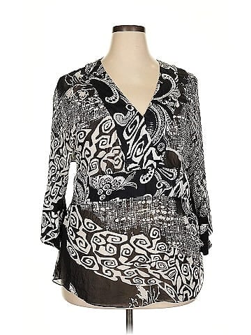 ECI 3/4 Sleeve Blouse (view 1)