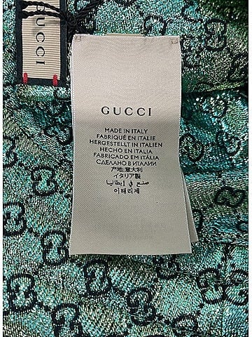 Gucci Metallic Jacquard Reversible Bucket Hat (view 2)
