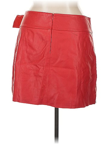 Gianni Bini Faux Leather Skirt (view 2)