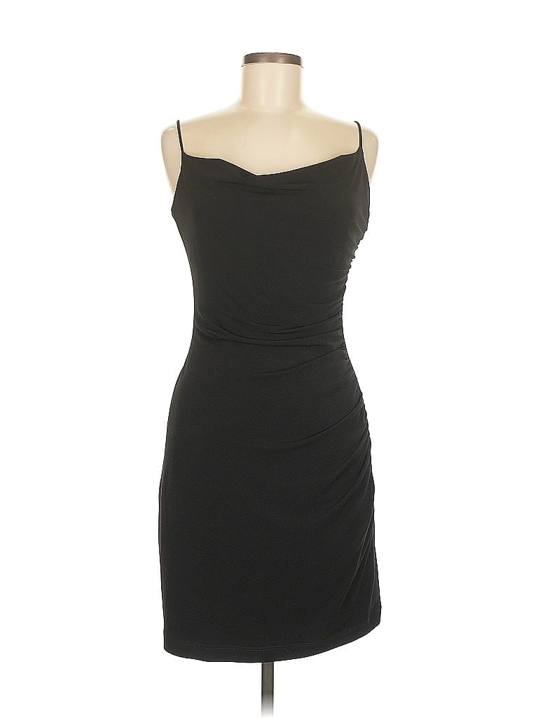 Pre-owned David Meister Cocktail Dress In Black