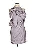 Bebe 100% Polyester Gray Cocktail Dress Size XS - photo 1