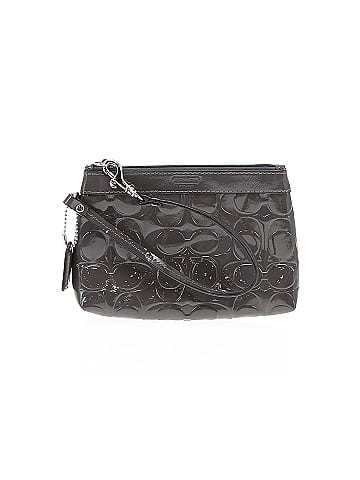 Coach Factory Leather Wristlet (view 1)
