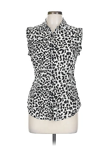 Ann Taylor Sleeveless Button-Down Shirt (view 1)