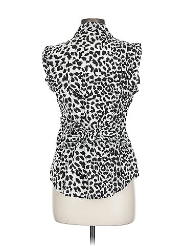 Ann Taylor Sleeveless Button-Down Shirt (view 2)