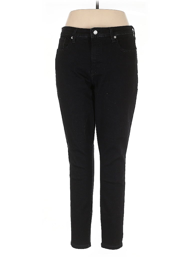 Pre-owned Banana Republic Factory Store Jeans In Black