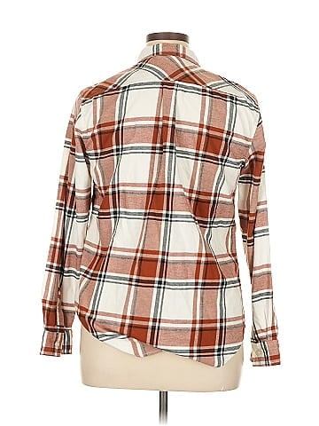 Weatherproof Long Sleeve Button-Down Shirt (view 2)