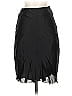 Armani Collezioni 100% Polyester Solid Black Formal Skirt Size 2 - photo 1