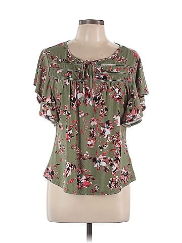 Adrienne Vittadini Short Sleeve Blouse (view 1)
