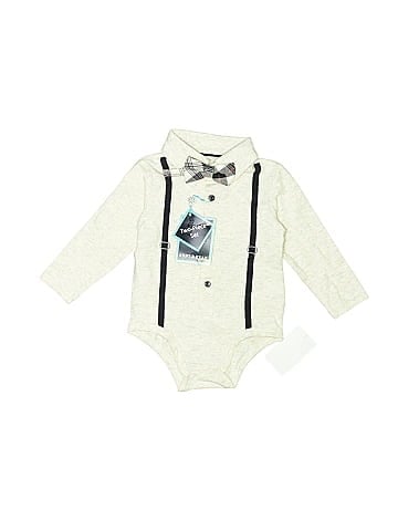 Andy & Evan Long Sleeve Onesie (view 1)