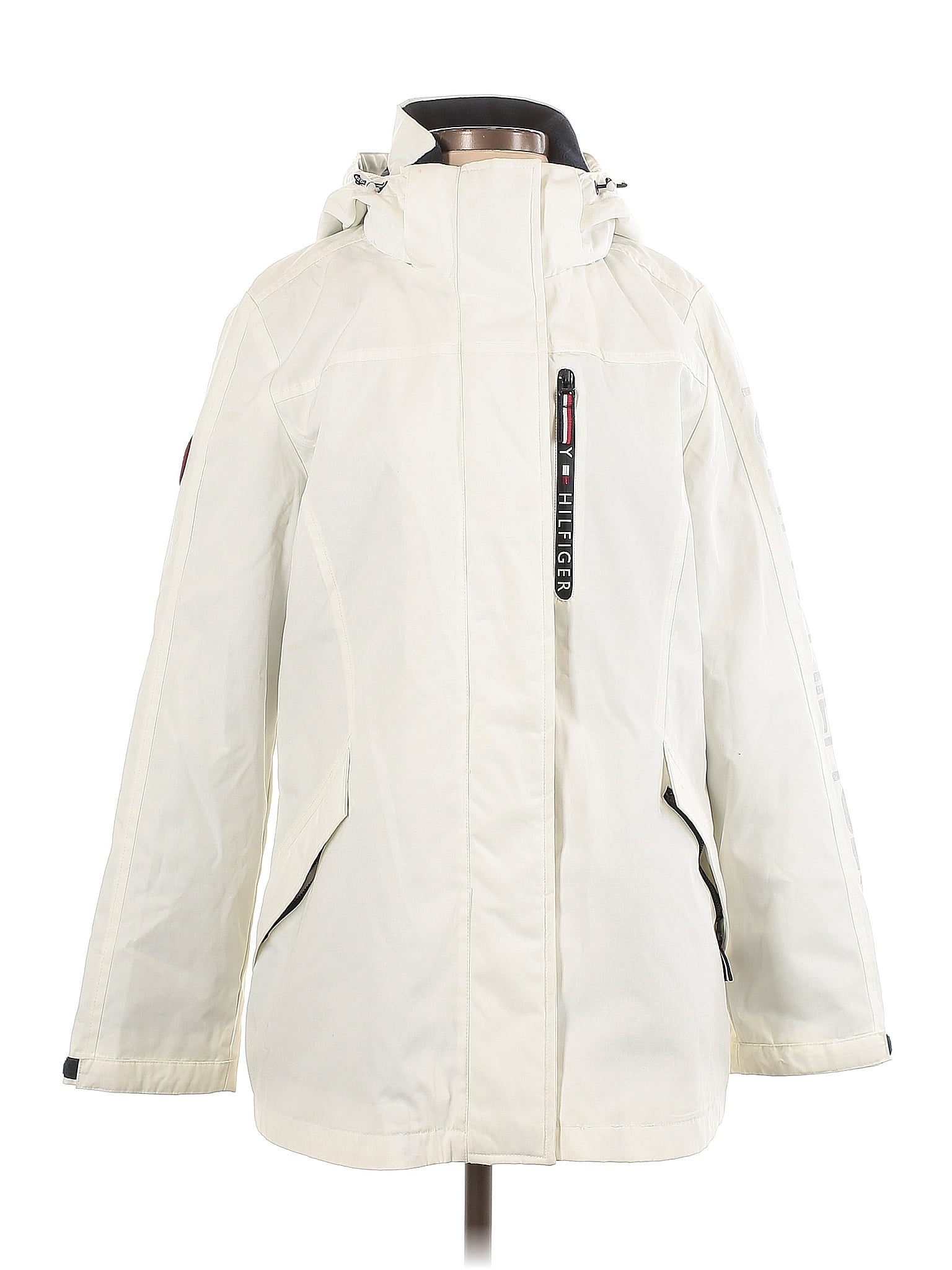 Tommy Hilfiger White Snow Jacket Size S