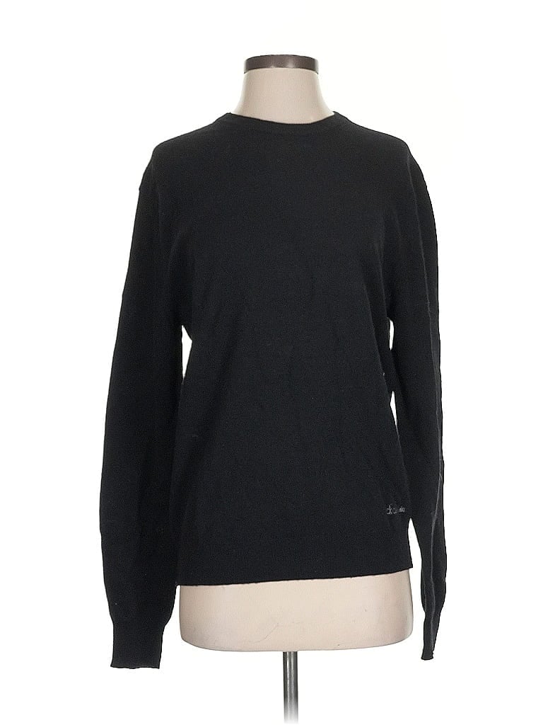 Pre-owned Calvin Klein Pullover Sweater In Black