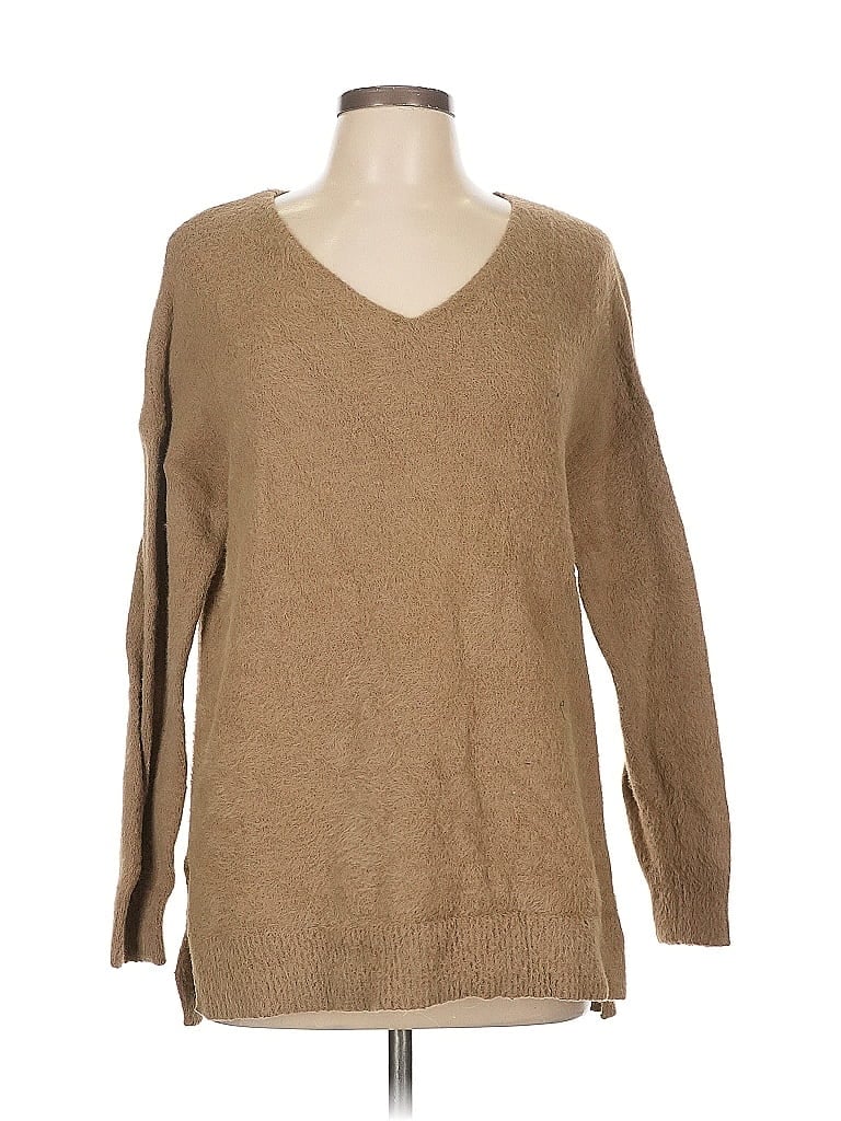 Pre-owned Assorted Brands Pullover Sweater In Brown