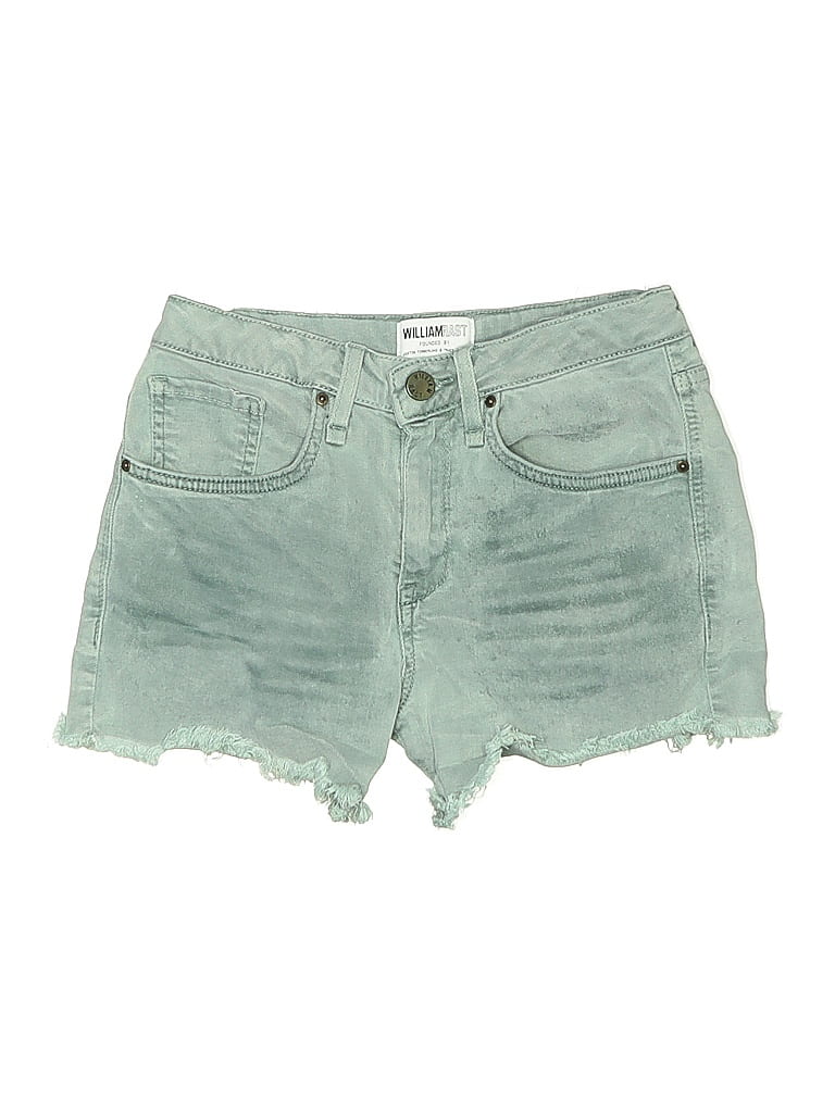 Pre-owned William Rast Denim Shorts In Green