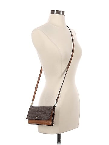 MICHAEL Michael Kors Leather Crossbody Bag (view 2)