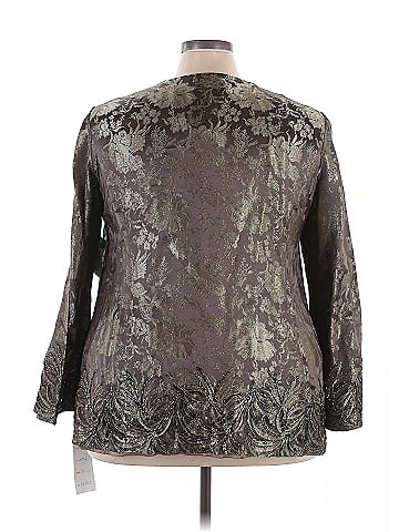 Carmen Carmen Marc Valvo 3/4 Sleeve Blouse (view 2)