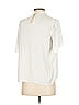 Naked Zebra 100% Polyester Ivory Short Sleeve Blouse Size S - photo 2