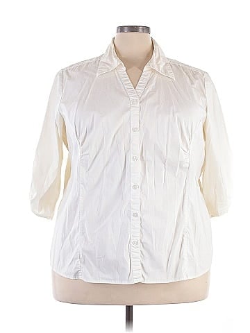 Venezia 3/4 Sleeve Button-Down Shirt (view 1)