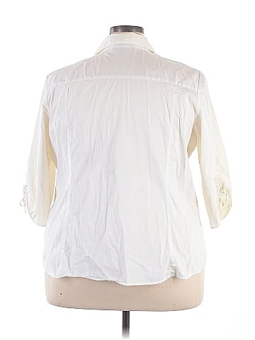 Venezia 3/4 Sleeve Button-Down Shirt (view 2)