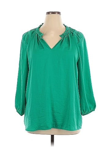 Investments 3/4 Sleeve Blouse (view 1)