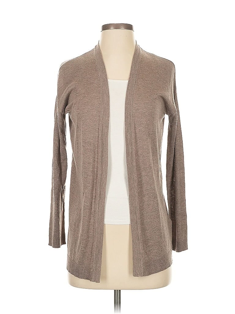 Pre-owned H&m Cardigan Sweater In Brown