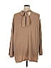DG^2 by Diane Gilman Tan Pullover Sweater Size 1X - photo 2
