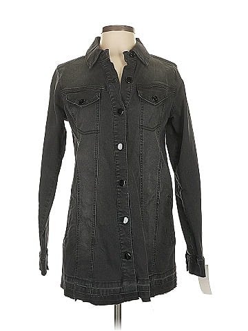 LOGO by Lori Goldstein Denim Jacket (view 1)
