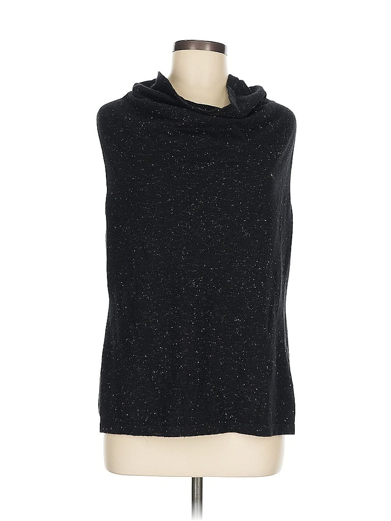 Pre-owned Chico's Sweater Vest In Black