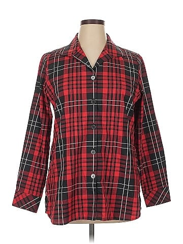 Foxcroft Long Sleeve Button-Down Shirt (view 1)