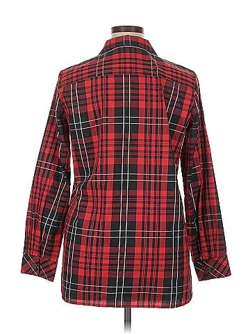 Foxcroft Long Sleeve Button-Down Shirt (view 2)