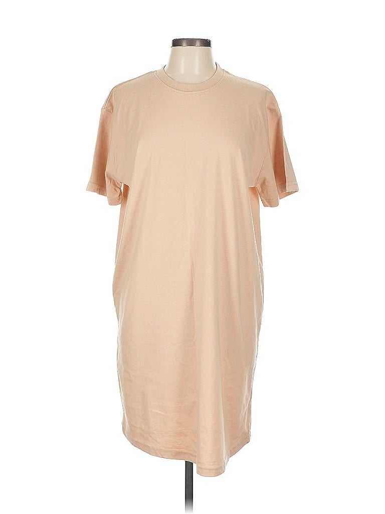 Pre-owned Missguided Casual Dress In Brown