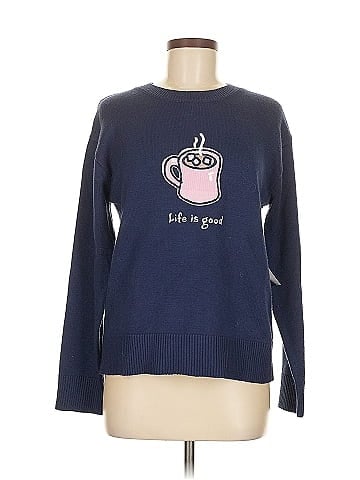 Life Is Good Pullover Sweater (view 1)