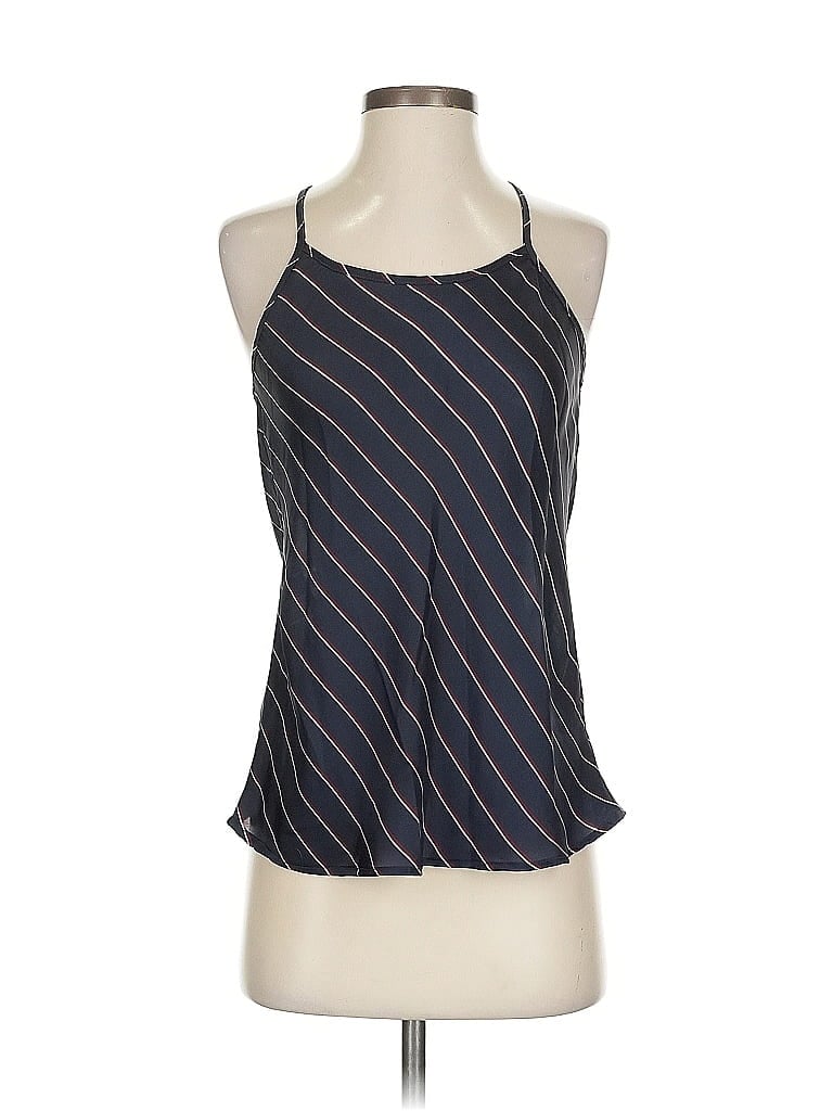 Pre-owned The Limited Sleeveless Blouse In Blue