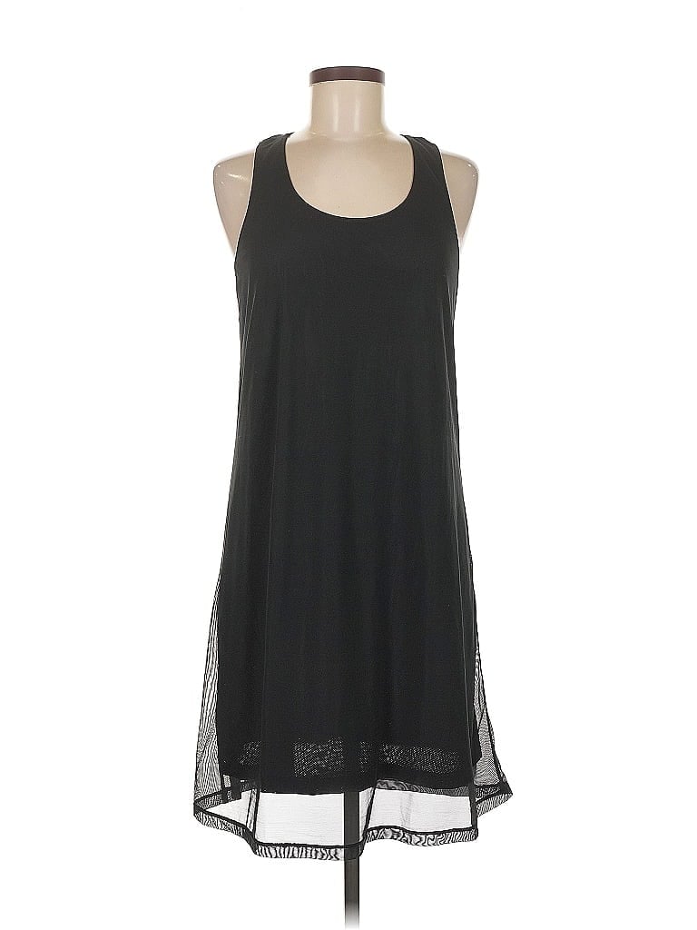 Pre-owned Peach Casual Dress In Black