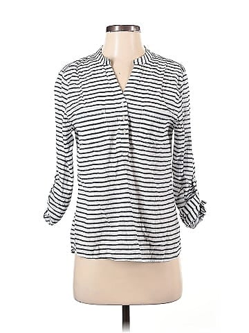 Carve Designs 3/4 Sleeve Button-Down Shirt (view 1)