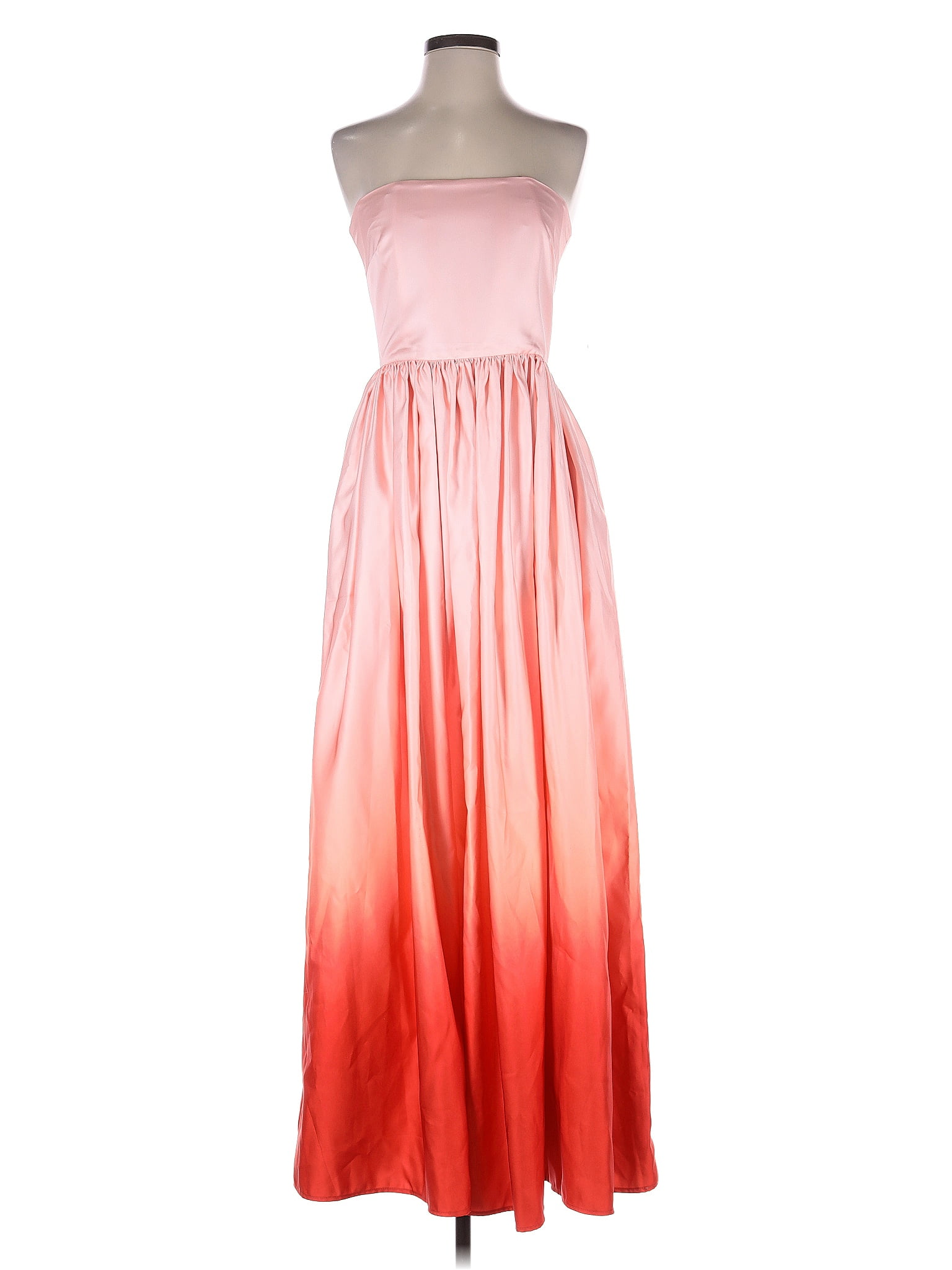 Sau Lee 100% Polyester Pink Cocktail Dress Size 6