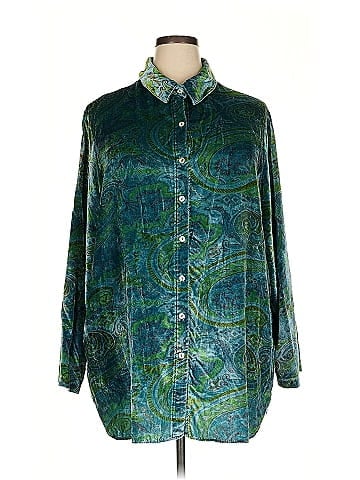 Soft Surroundings Long Sleeve Button-Down Shirt (view 1)