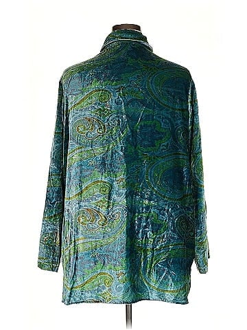 Soft Surroundings Long Sleeve Button-Down Shirt (view 2)