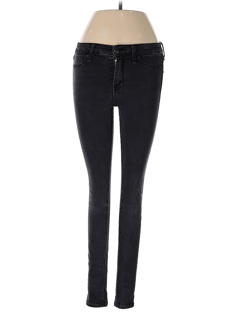 Pre-owned Abercrombie & Fitch Jeans In Black