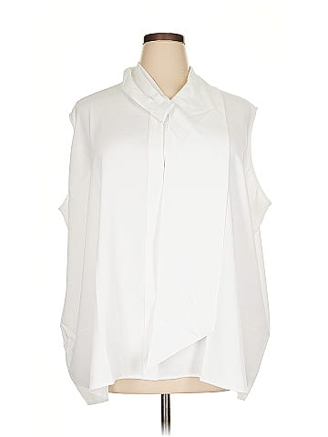 MING WANG Sleeveless Blouse (view 1)