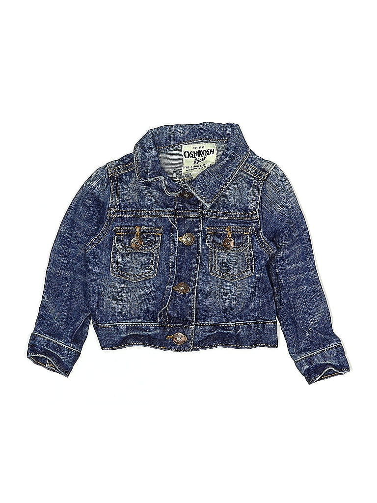 Pre-owned Oshkosh B'gosh Kids' Denim Jacket In Blue