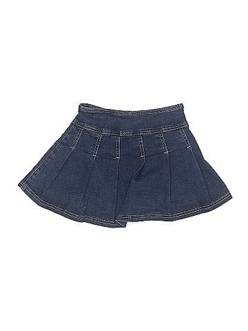 Hippie Girl Denim Skirt (view 2)