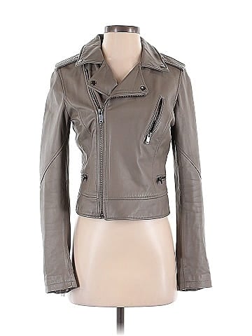 Barneys New York Leather Jacket (view 1)