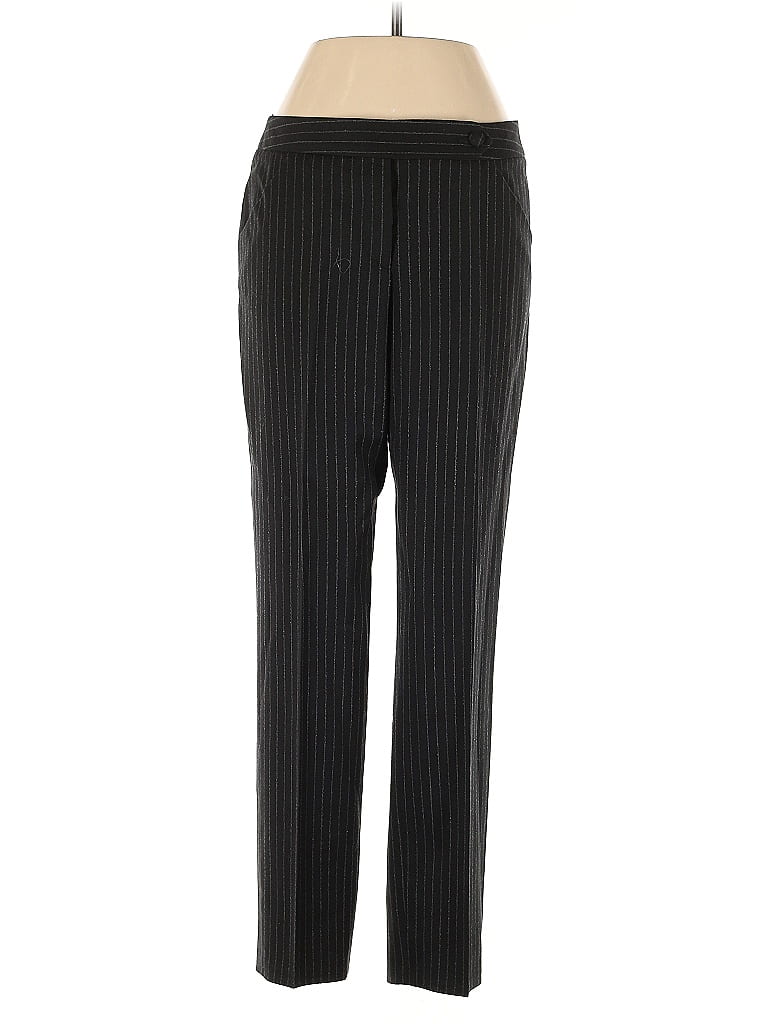 Pre-owned Giorgio Armani Wool Pants In Black
