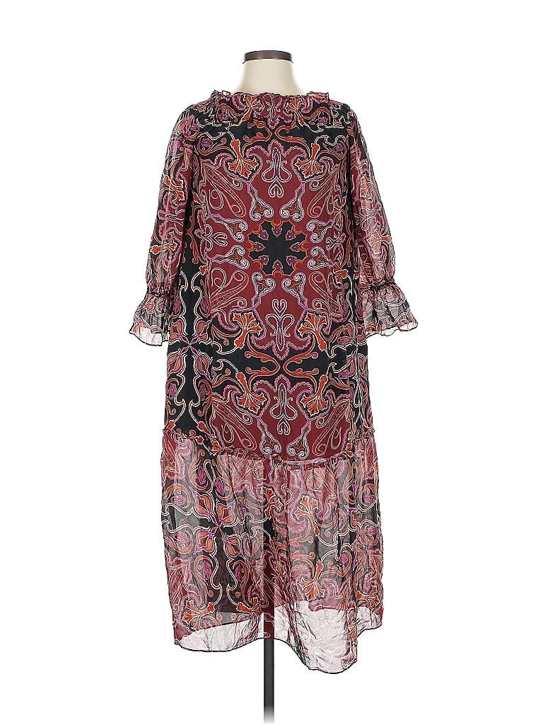 Click to view more detailed imagery on our partner's website Pre-owned Rachel Zoe Casual Dress In Burgundy