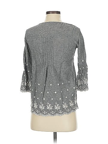 Love Stitch 3/4 Sleeve Blouse (view 2)