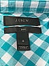 J.Crew Checkered-gingham Teal Long Sleeve Button-Down Shirt Size 0 - photo 7