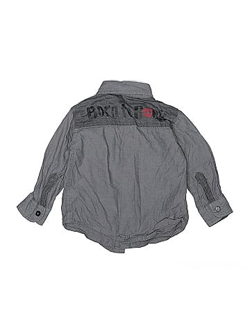 Koala Kik Long Sleeve Button-Down Shirt (view 2)