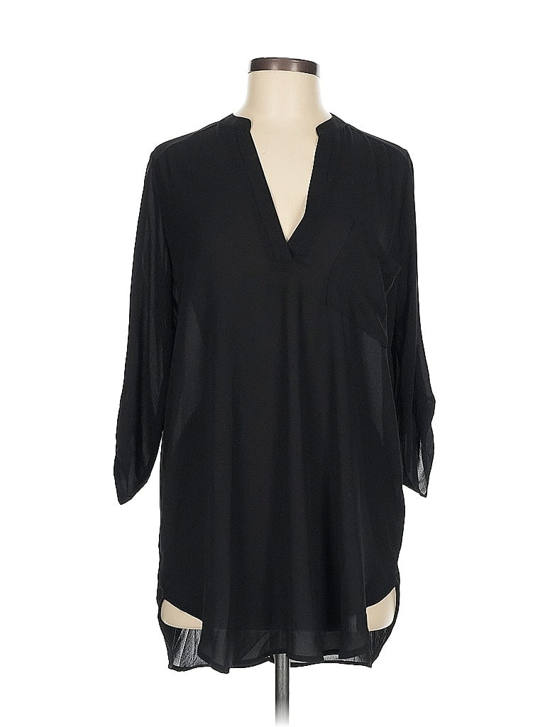 Click to view more detailed imagery on our partner's website Pre-owned All In Favor 3/4 Sleeve Blouse In Black