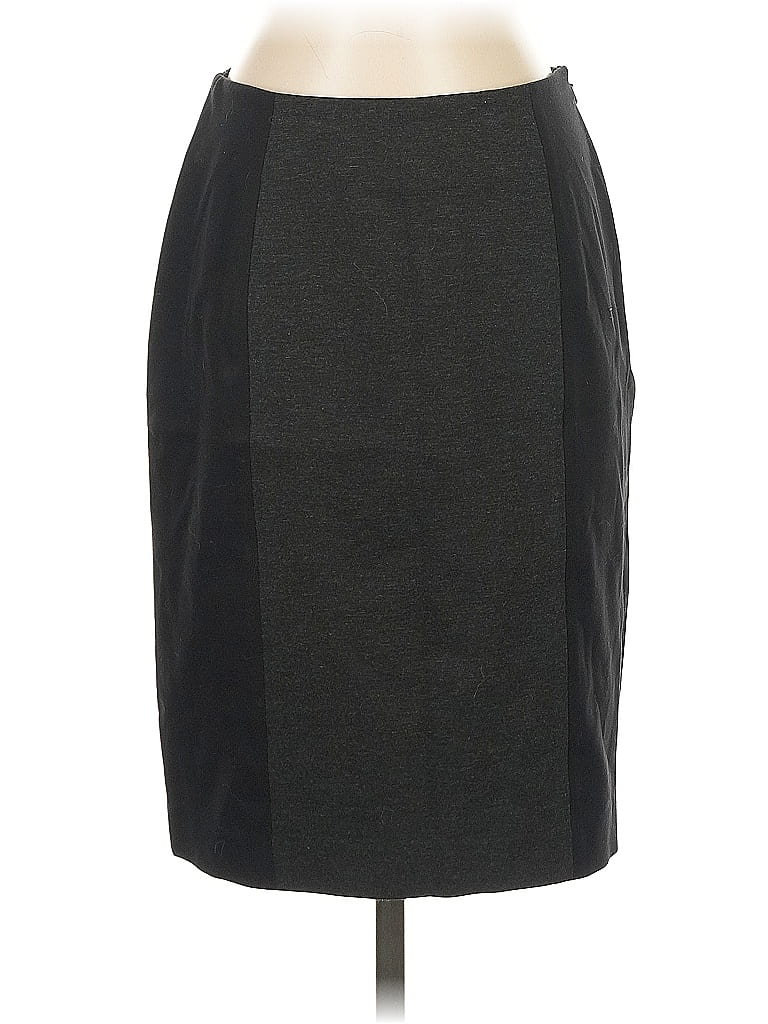 Pre-owned Halogen Formal Skirt In Gray
